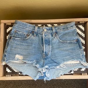 Levi’s 501 denim shorts